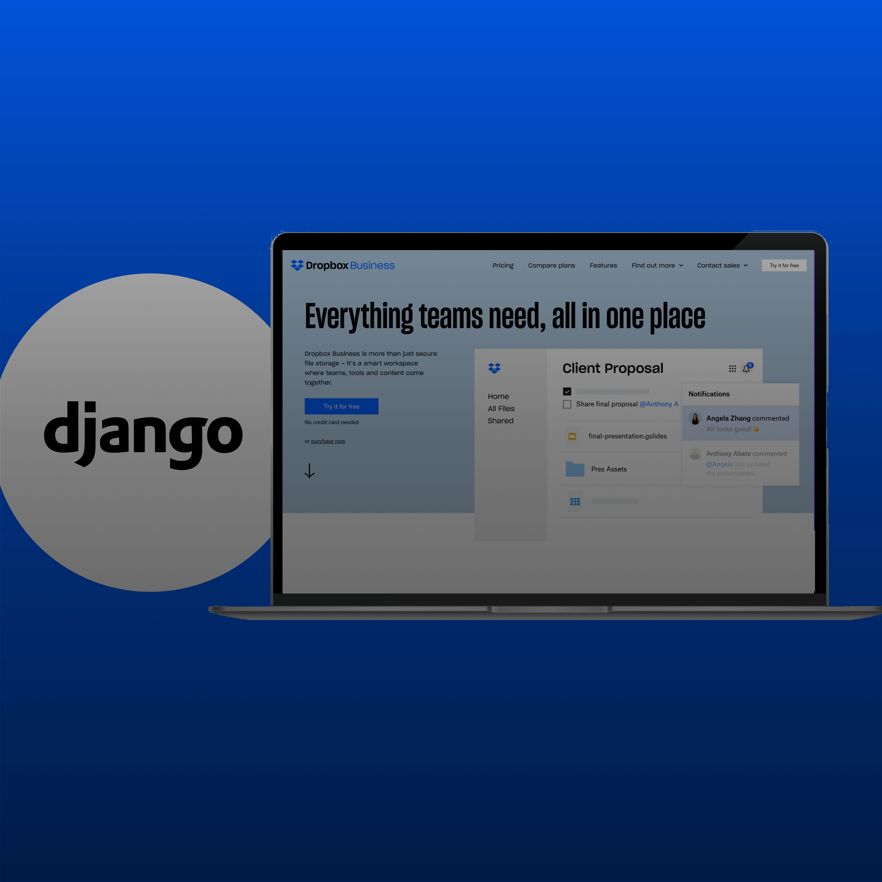 popular django websites and application examples