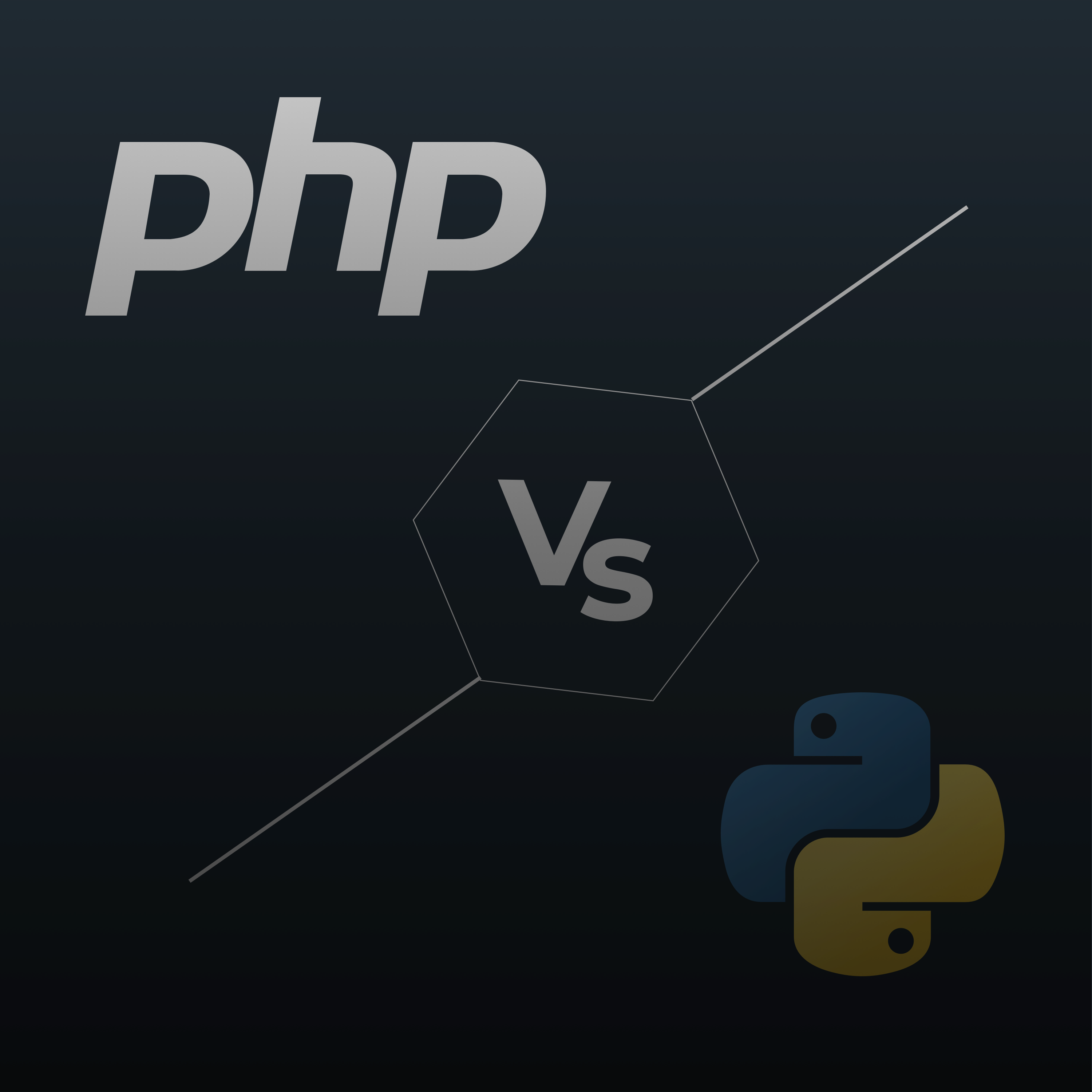 web development php or python