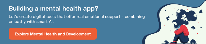 mental health app development services 