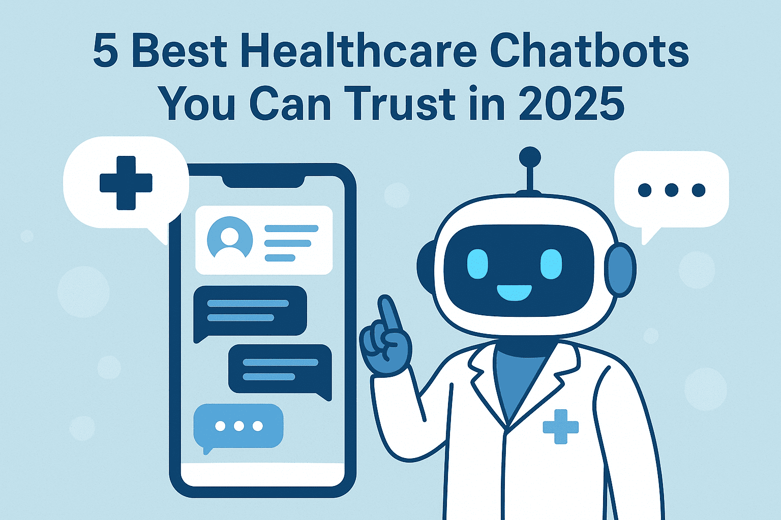 Trusted 5 Best Healthcare Chatbots in 2025