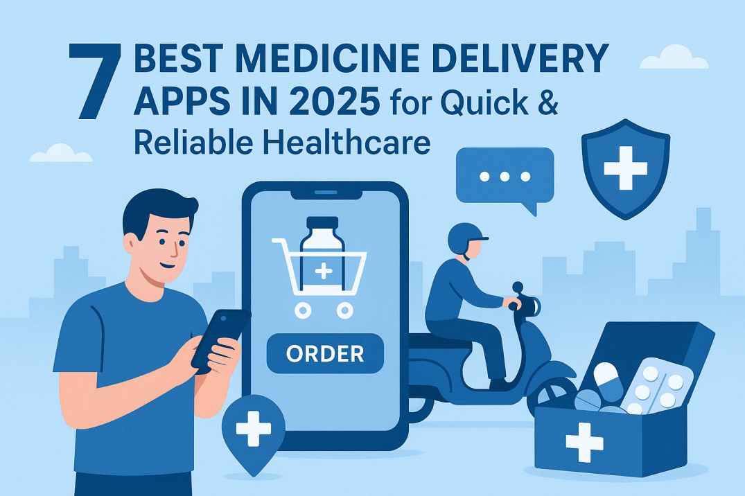 7 Best Medicine Delivery Apps in 2025 for Quick & Reliable Healthcare