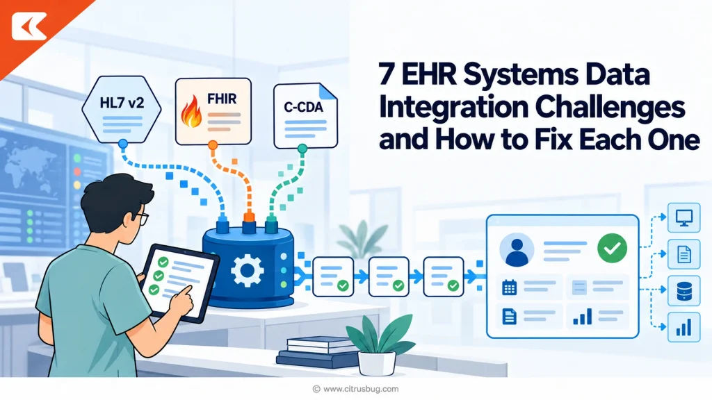 7 EHR Systems Data Integration Challenges and How to Fix Each One