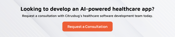 develop an AI-powered healthcare app