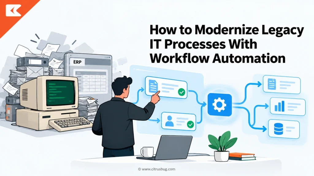 How to Modernize Legacy IT Processes With Workflow Automation