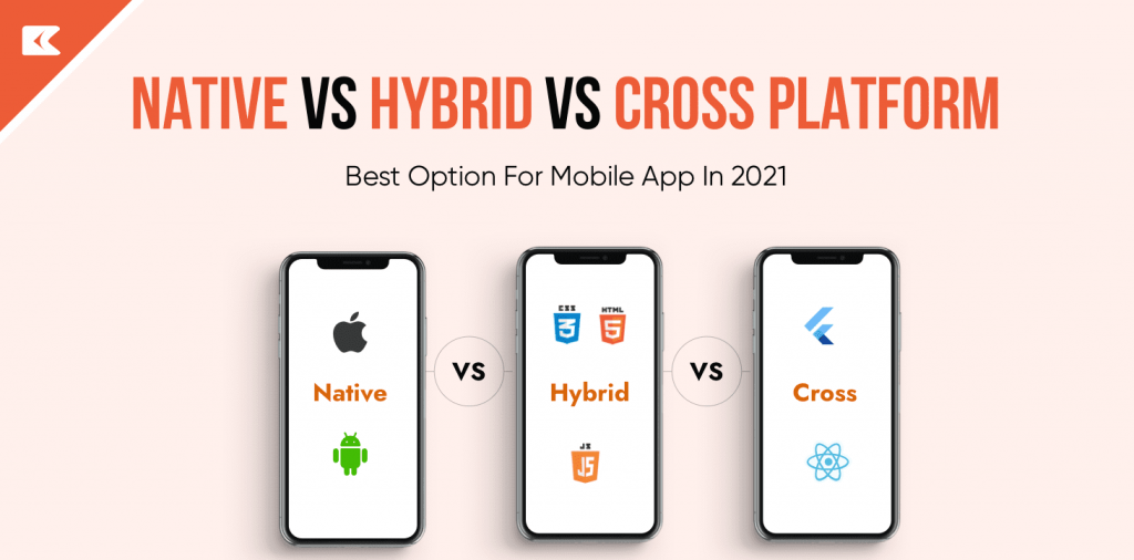 Native vs Hybrid vs Cross Platform – Best option for Mobile App in 2024
